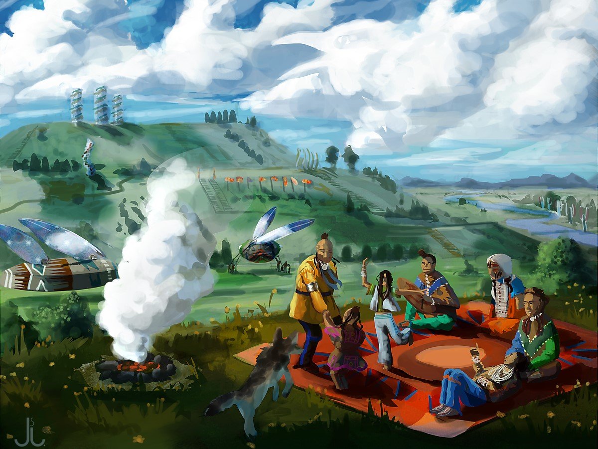 Coyote and Crow World Artwork - TTRPG Settings That Need a Film Adaptation